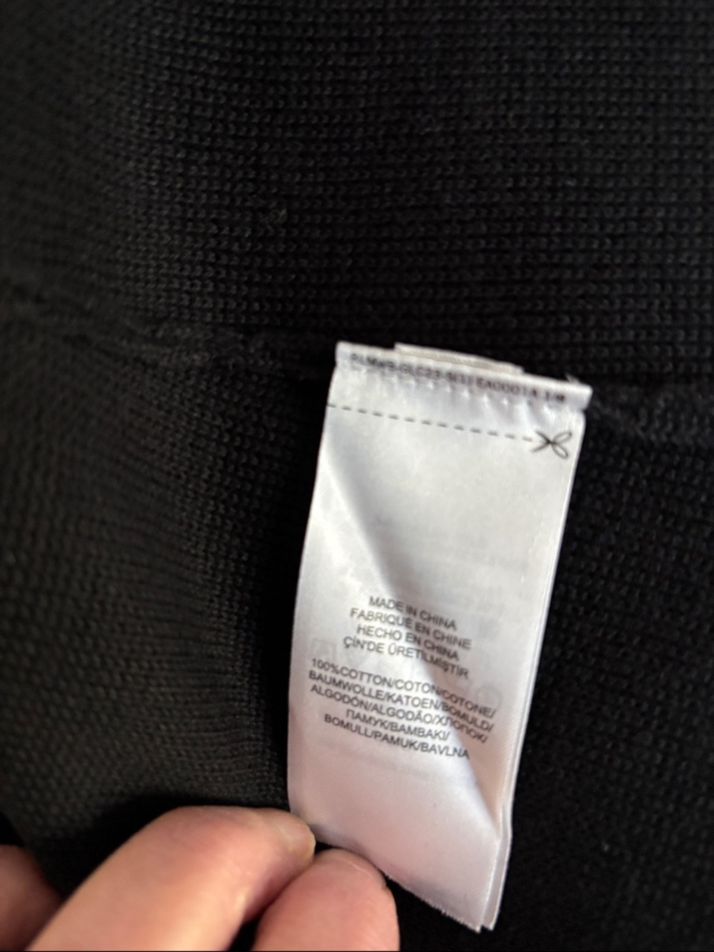 Lauren Ralph Lauren Black Knit Three-Button Blazer - Picture 3 of 4